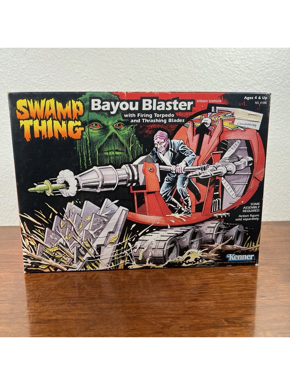 1990 Kenner Swamp Thing Bayou Blaster Vintage Toy Playset NEW Sealed